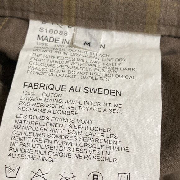 Brown Straight Leg Plaid Trousers - Picture 7 of 8